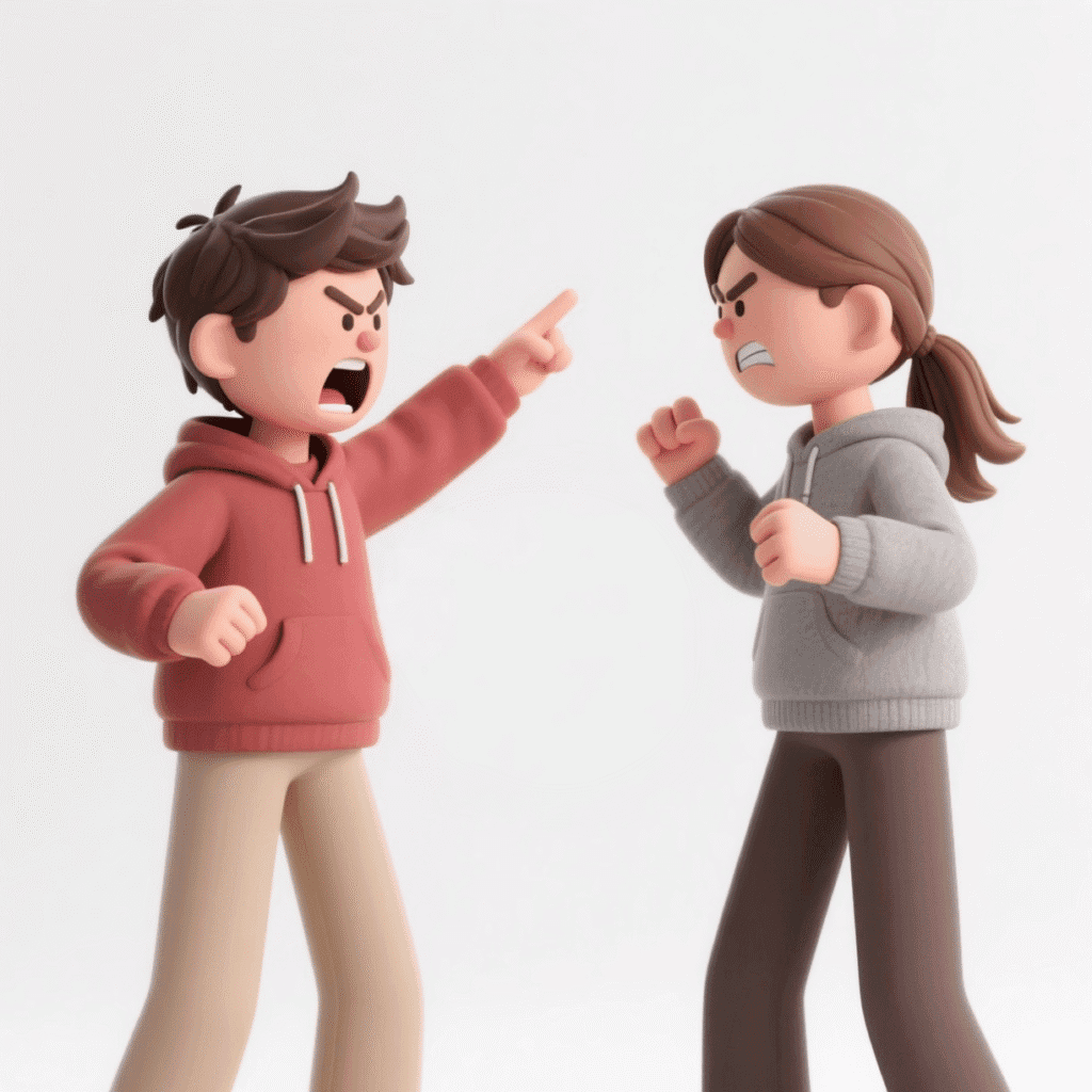 Voortdurende ruzies - Elk gesprek eindigt in een discussie en je loopt op eieren.