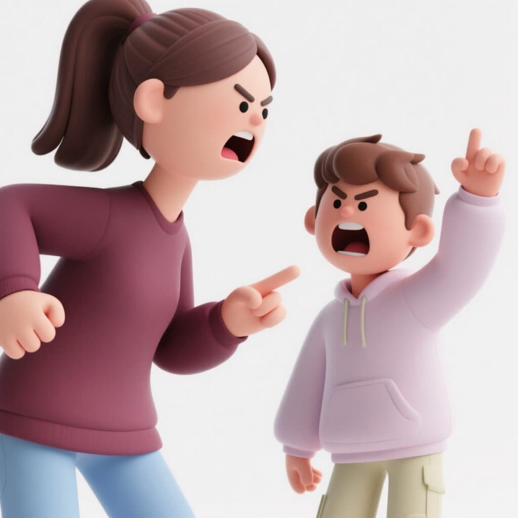 Voortdurende conflicten - Er zijn spanningen tussen gezinsleden en elke discussie lijkt te escaleren.